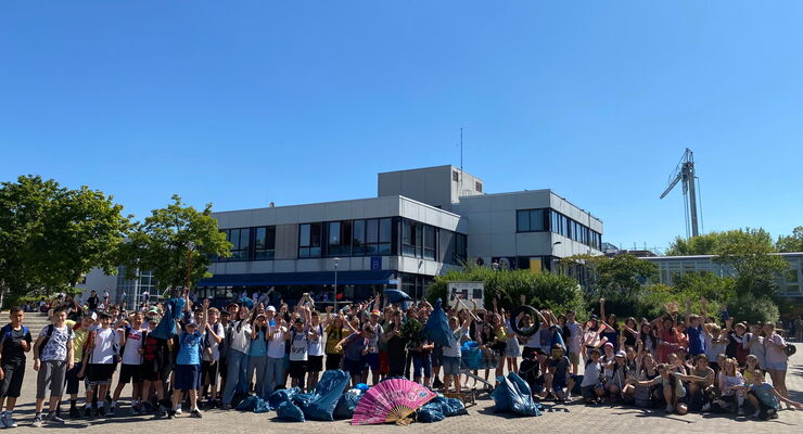 Gruppenfoto Albert-Einstein-Gymnasium