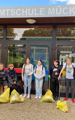 Gruppenbild Gesamtschule Mücke