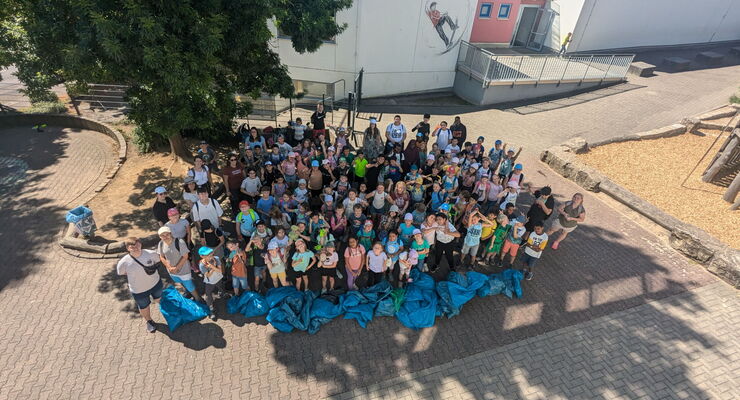 Gruppenbild Erlenbach Schule