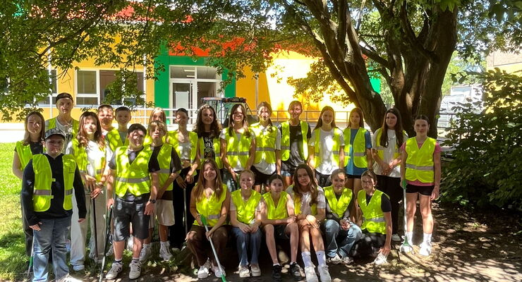 Gruppenbild Drei-Burgen-Schule